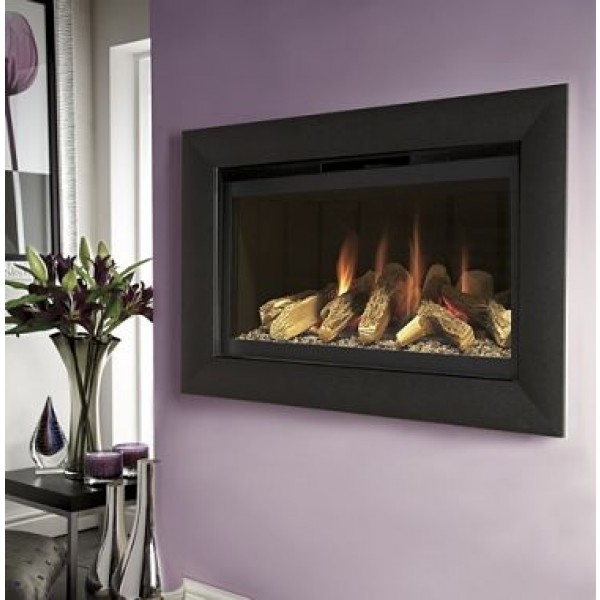 Flavel Wall Mounted Balance Flue Gas Fire FBFL22RN3 (Rocco Black BF