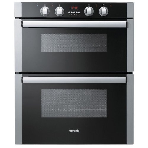 Gorenje 70cm Fan Assisted Electric Double Oven BDU2135AX West