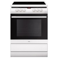 Amica 60cm Single Cavity Ceramic Cooker - 608CE2TAW