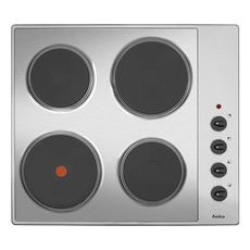 Amica 60cm Solid Plate Hob - AHE6000SS
