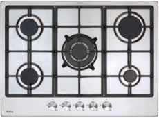 Amica 70cm 5 Burner Gas Hob - AGH7100SS