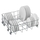 Beko 13PL Freestanding Fullsize Dishwasher - DVN04X20W 
