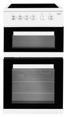 Beko 50cm Double Oven Ceramic Cooker - KDVC563AW