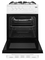 Beko 50cm Single Cavity Gas Cooker - KSG580W