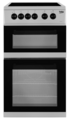 Beko 50cm Twin Cavity Ceramic Cooker - KDC5422AS