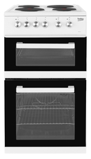 Beko 50cm Twin Cavity Electric Cooker - KD531AW 