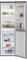 Beko 54cm Frost Free Fridge Freezer - CFG4582S