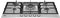 Beko 75cm 5 Burner Gas Hob - CIHYG32SXE