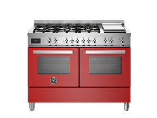 Bertazzoni 120cm Dual Fuel Range Cooker - PRO126G2EROT