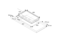 Bertazzoni 90cm 3 Burner Gas/Griddle Hob - PM3630GX