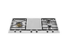 Bertazzoni 90cm 3 Burner Gas/Griddle Hob - PM3630GX