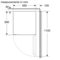 Bosch 56cm Undercounter Ice Box Fridge - KTL15NWECG