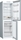 Bosch 60cm Frost Free Fridge Freezer - KGN34NLEAG