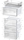Bosch 60cm Frost Free Fridge Freezer - KGN362WDFG