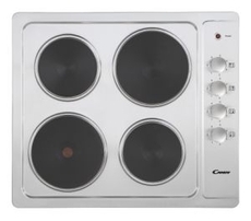 Candy 60cm Solid Plate Hob - CLE64KX