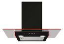 CDA 70cm Flat Glass Chimney Hood - EKN70BL