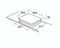 CDA 86cm 5 Burner Gas Hob - HG9351SS