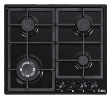 Creda 60cm 4 Burner Gas Hob - C60GFCWBL