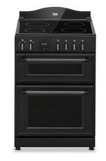 Creda 60cm Double Oven Ceramic Cooker - C60CMRA