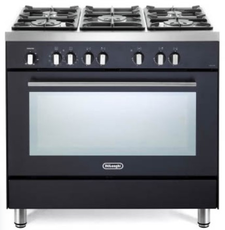 Delonghi 90cm Gas Range Cooker - DSR907GS2 BL