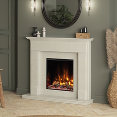 Elgin and Hall Electric Fire - Pryzm Ezra Micro Marble