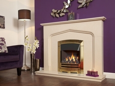 Flavel Full Depth Inset Gas Fire - FKPCDBRN2 (Decadence Plus Gold)