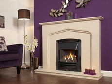 Flavel Full Depth Inset Gas Fire - FKPCDNSN (Decadence Plus Black Nickel)