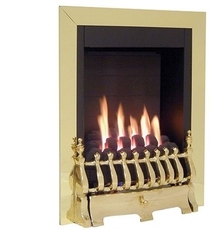 Flavel Inset Gas Fire - FSMC11MN (Hampton Brass)
