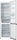 Hisense 60cm Frost Free Fridge Freezer - RB435N4WWE