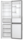 Hoover 60cm Frost Free Fridge Freezer - HOCE4T620EXK-1