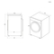 Hoover Fully Integrated Heat Pump 7kg Dryer - BATDH7A1TCER-80