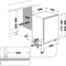 Hotpoint 14PL Built in Fullsize Dishwasher - H8IHP42LUK