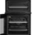 Hotpoint 50cm Double Oven Electric Cooker - HTE5VCB