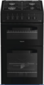 Hotpoint 50cm Double Oven Gas Cooker - HTG5GCB