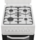 Hotpoint 50cm Twin Cavity Lidded Gas Cooker - HTG5GCWL
