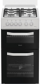 Hotpoint 50cm Twin Cavity Lidded Gas Cooker - HTG5GCWL