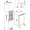 Hotpoint 59.6cm Built Under Freezer - HBUFZ011