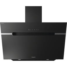 Hotpoint 60cm Angled Chimney Hood - PHVS91FLTDPK