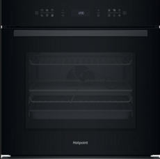 Hotpoint 60cm Built in Hydrolytic Pyrolytic Single Oven - HOI68PPT2SBUK