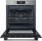 Hotpoint 60cm Built in Hydrolytic Single Oven - HOM258HXUK