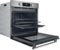 Hotpoint 60cm Built in Hydrolytic Single Oven - HOM258HXUK