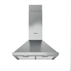 Hotpoint 60cm Chimney Hood - PHPN65FLMX1