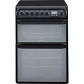 Hotpoint 60cm Double Oven Electric Cooker - DUE61BC
