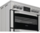 Hotpoint 60cm Double Oven Electric Cooker - HDE6VDCASX