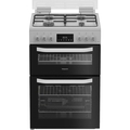 Hotpoint 60cm Double Oven Gas Cooker - HDG6GDCW