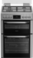 Hotpoint 60cm Double Oven Gas Cooker - HDG6GDCWX