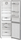 Hotpoint 60cm Dual No Frost 60/40 Fridge Freezer - HPK26362XP5UK