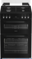 Hotpoint 60cm Twin Cavity Gas Cooker - HTG6GDCB1