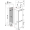 Hotpoint 70/30 Built In Frost Free Fridge Freezer - HTC18T112