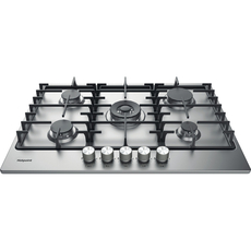 Hotpoint 75cm 5 Burner Gas Hob - PPH75GDFIXUK